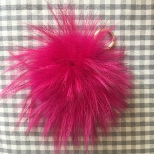 MICHAEL KORS FUR POM POM CHARM